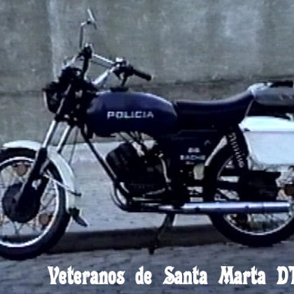Moto usada pelo Policia de Transito nos anos 80